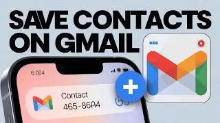 Save contact number on Gmail ID | Android mobile