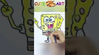 Spongebob drawing #shorts