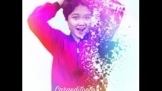 Tutorial edit foto berhamburan keren di PicsArt Android