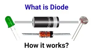 What is a diode? Diode working types and uses.PN junction diode forward and reverse bias 