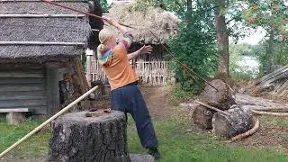 The four basic throws to go around the shield