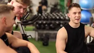 Warren & Alex // Push workout