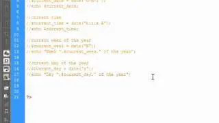 PHP: Date Function