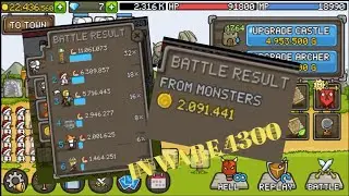 Grow castle/ Build Damage Lightning and afk Gold