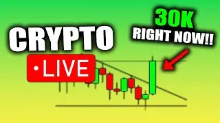 CRYPTO LIVE - BITCOIN 30K RIGHT NOW!