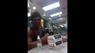 Zyzz at Mcdonalds (Rare Footage)
