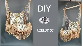 Swing Chair Tutorial│ Macrame Easy  Tutorial | Makrome Salıncak Yapımı