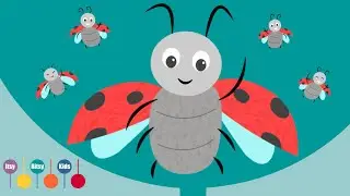 Five Little Ladybugs Song I ItsyBitsyKids