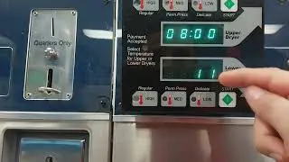 Dexter dryer,how to change the time per 25 cents