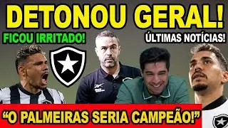 URGENTE! ARTUR JORGE DETONA IMPRENSA! MANDOU RECADO PARA O PALMEIRAS! PÓS JOGO DE BOTA X CUIABA!