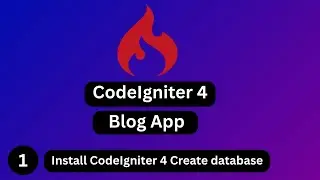 #1 CodeIgniter 4 Installation Guide: Setup & Create Database Step by Step
