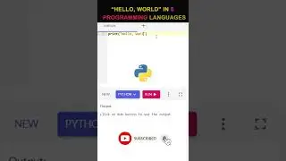 Code Hello World in 5 languages 