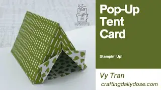Stampin’ Up Zany Zoo | Pop-Up Tent Card