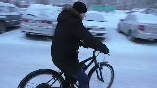 тест драйв электровелосипеда на 1.5 кВт