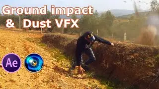 Bullet Ground impact & Dust VFX war scene