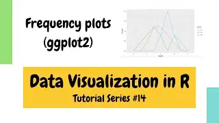 Plotting in R using ggplot2: Frequency plots (Data Visualization Basics in R #14)