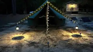 Camping with WhiteDuck Regatta Bell tent & awning