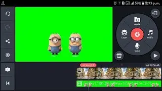 how To Change Green Background Video Into Real video ||☆ Kinemaster ☆|| Perfect video makinG Ever!!!