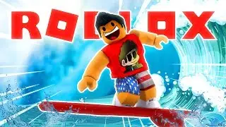 SURFING in ROBLOX - Surf Roblox Game!