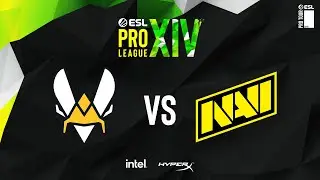 Vitality vs NAVI - MAP 3 - Finale ESL Pro League S14