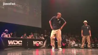 Greenteck ＆ NELSON from CAN/FRA vsフォーマーアクション(KITE, MADOKA)from JPN　WDC 2018 POPPIN' FINAL
