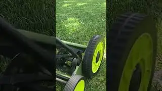 Slow Motion Reel Mowing