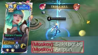 EMBLEM TERKUAT BEATRIX UNTUK EARLY GAME! SOLUSI YG GAK JAGO SNIPER!