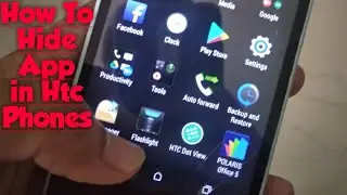 How to hide apps in HTC desire 620G | Hyc One | Htc ChaCha dual sim | Htc all phones