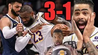ARE WE DOING THIS!?! #2 NUGGETS at #7 LAKERS | FULL GAME 4 HIGHLIGHTS | April 27, 2024