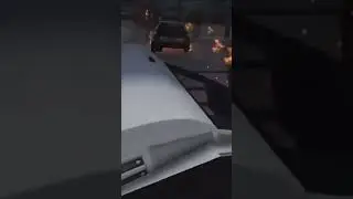 GTAOnline: Cop Car Gets Stuck in Store!