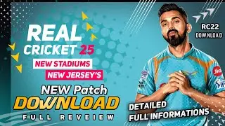 Real Cricket 25 V2+ Update - Fan Made Version |Download Now