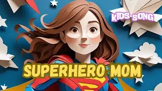 Superhero Mom: A Fun and Catchy Song for Kids #kidssongs