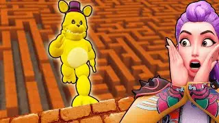 Can Rumi escape Fredbear's Labyrinth? (Bonelab VR Mods)