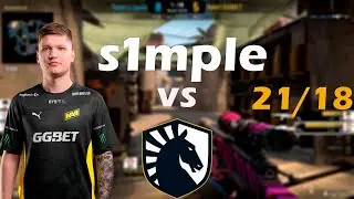 CS:GO POV Demo NaVi S1mple (21/18) vs Liquid (de_mirage) @ BLAST Premier World Final 2022
