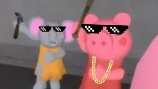 СМЕШНЫЕ  МОМЕНТЫ В ПИГГИ!!!! Роблокс пигги Piggie roblox