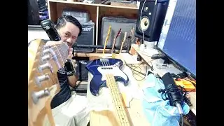 How I Setup A Bass/Guitar =Cebuano/Bisaya Version=(Basic Bass/guitar Setup,DIY Setup)