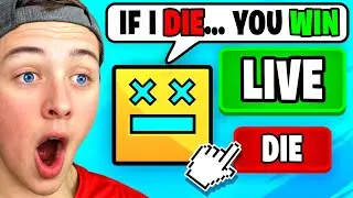 If He DIES, I WIN… (Geometry Dash)