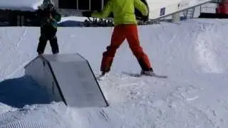 MAX AND MONTY BARKER DOING RAILS