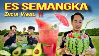 GAK SAMPE 5 MENIT !! BIKIN ES SEMANGKA INDIA YANG VIRAL