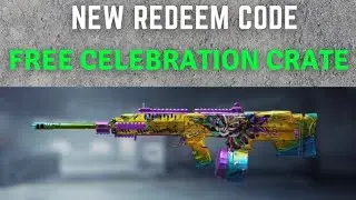 *NEW* REDEEM CODE FOR GARENA CODM | REDEEM CODE FOR CELEBRATION CRATE | COD MOBILE
