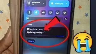 Youtube Updating Cache notification problem | Updating Cache ko kaise hataye youtube - How to remove
