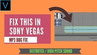 How to Fix High Pitch / Distorted sound in Vegas Pro