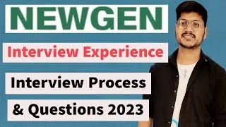 Newgen Interview Experience 2023 || Newgen Interview Questions || Newgen Interview Complete Process