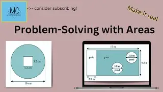 Problem Solving with Areas - can you solve real life scenarios