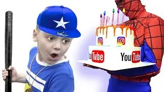 ТАМИК и ЕГО ДЕНЬ РОЖДЕНИЯ 7 ЛЕТ / ТОРТ ЮТУБ ДИСКОТЕКА / Funny Birthday with Cake
