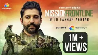 Farhan Akhtar Trains With The Rashtriya Rifles | Mission Frontline | discovery+