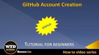 GitHub Account Creation