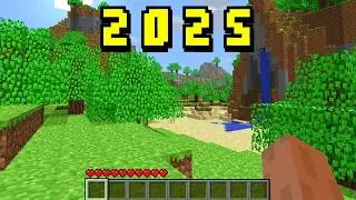 Playing Minecraft Alpha in 2025