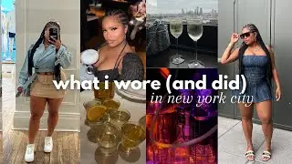 nyc outfits summer 2023 | nyc vlog