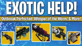 Destiny 2 - EXOTIC WEAPONS Help Stream! Heroic Menagerie/ Xenophage & More!